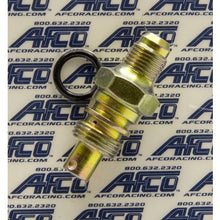 AFCO Racing TC Style Power Steering Pump Adapter Fitting, Outlet 37130