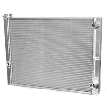 AFCO Racing Double Pass Radiator Chevy 27.5 X 19 X 1.50 Core, Universal 20 AN Female Inlet with 1/2 bung 80185NDP-U