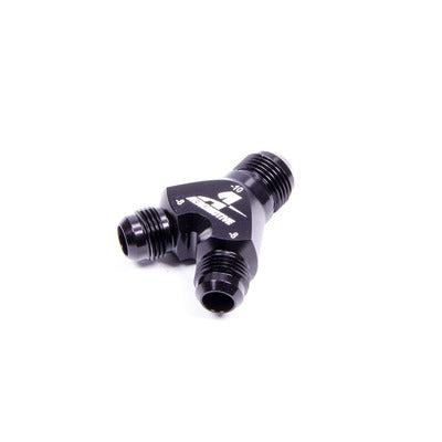 Aeromotive Y-Block Fitting - 10an to 2 x -8an