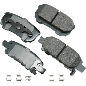 Akebono Brake Pads Rear Chrysler 200 11-14 Sebring 10-07 ACT1037A