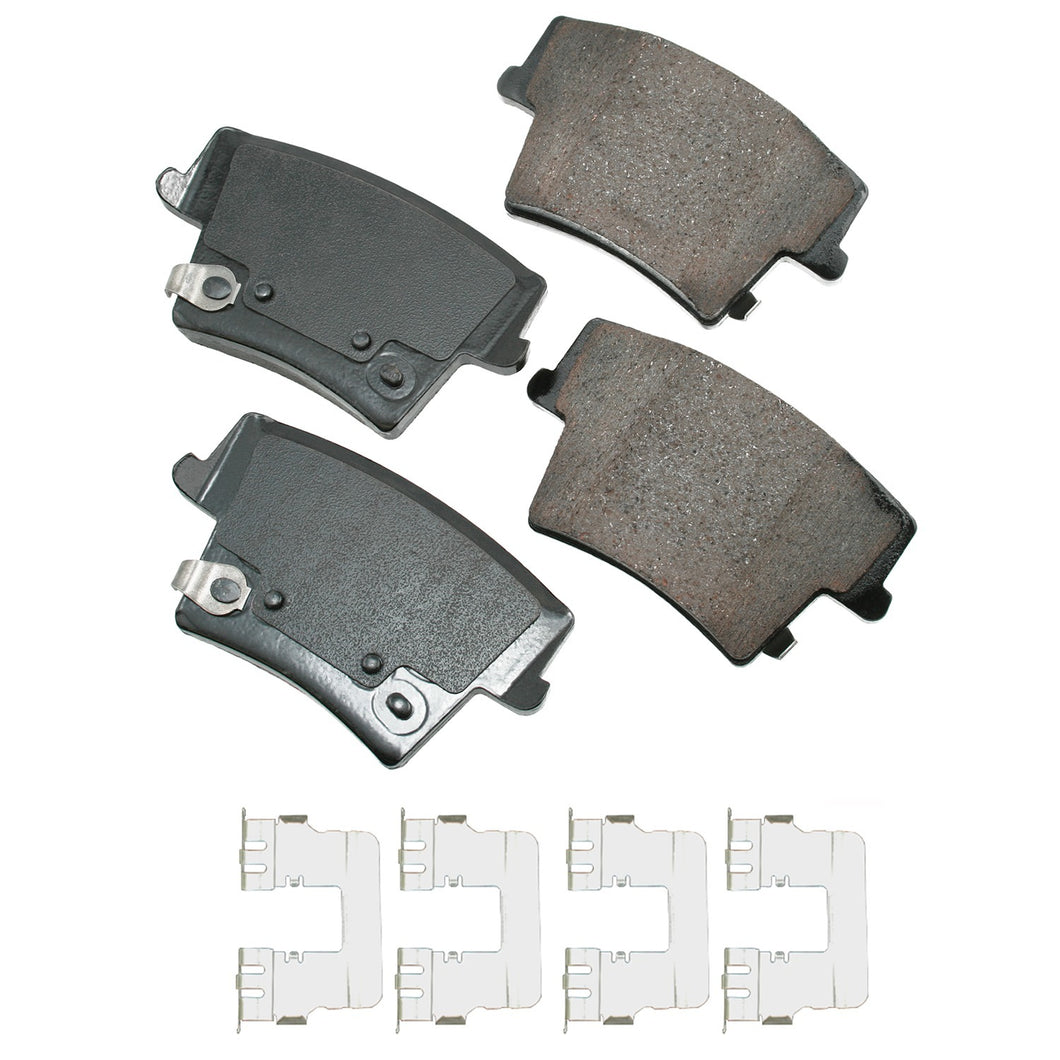 Akebono Brake Pads Rear Dodge 05-18 Challenger Charger ACT1057