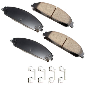 Akebono Brake Pads Front Dodge Dodge Avenger 05-14 300 ACT1058