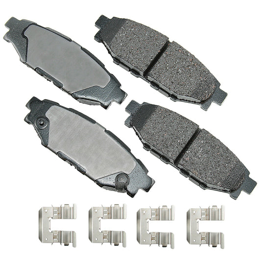 Akebono ProACT Ultra-Premium Rear Brake Pads ACT1114A