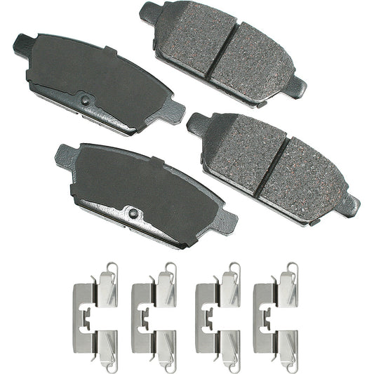 Akebono ProACT Ultra-Premium Rear Brake Pads ACT1161