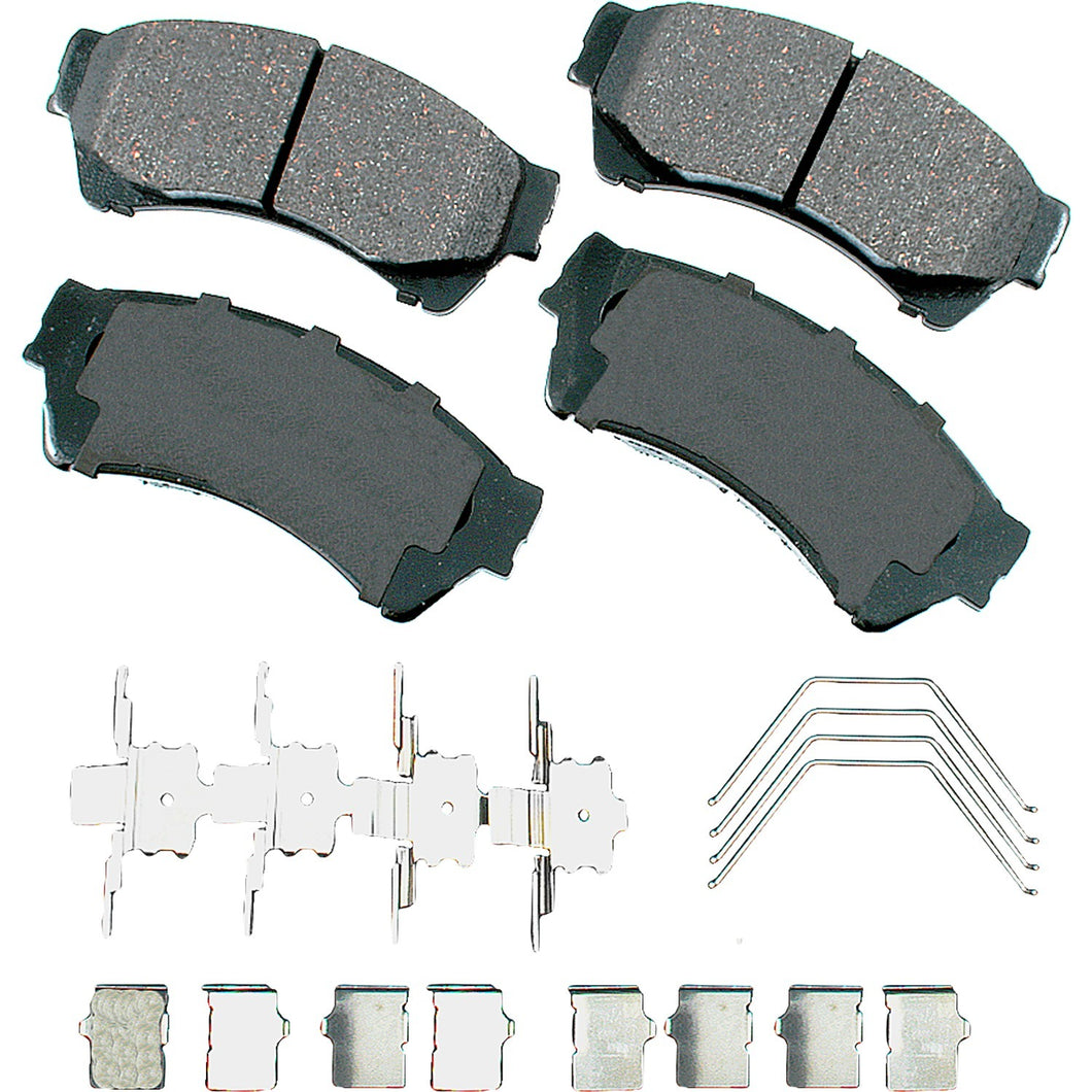 Akebono Brake Pads Front Ford Fusion 06-12 Lincoln MKZ ACT1164