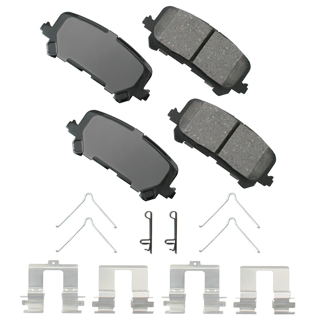 Akebono Brake Pads Rear Acura MDX 07-16 Honda Odyssey ACT1281