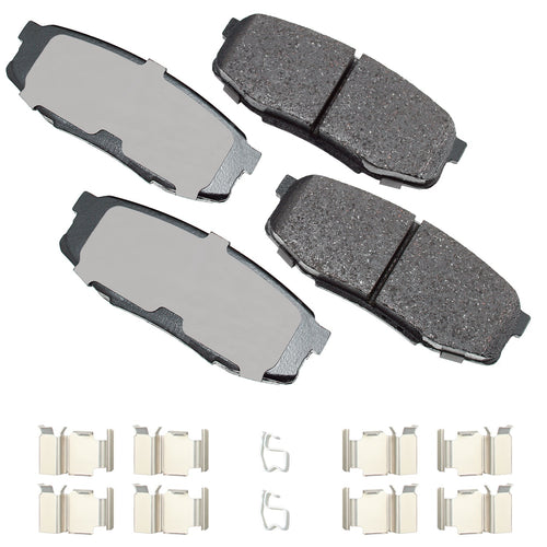 Akebono Brake Pads Rear Lexus LX570 08-11/13-19 Toyota ACT1304A