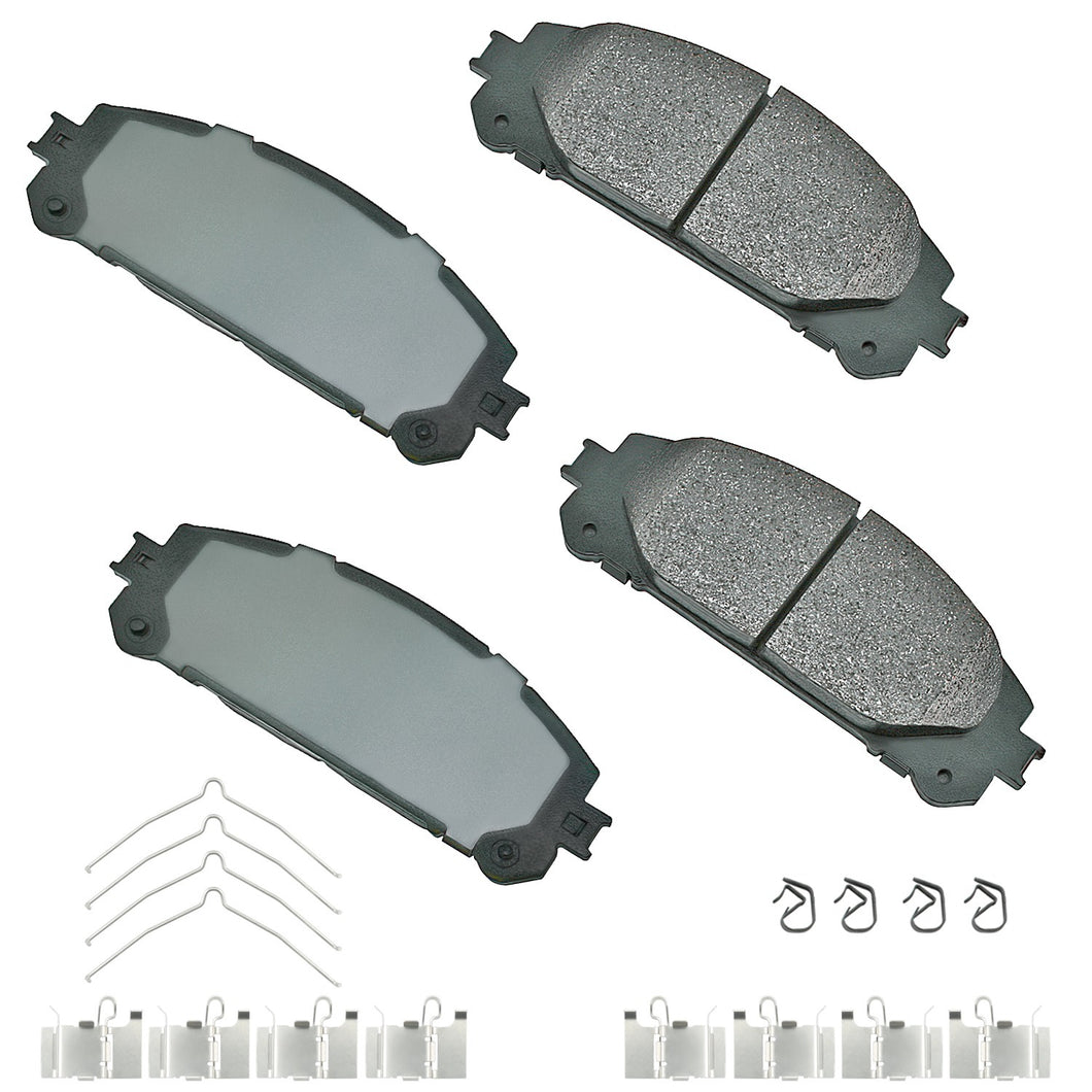 Akebono Brake Pads Front Lexus NX200T 15-17 NX300H ACT1324A