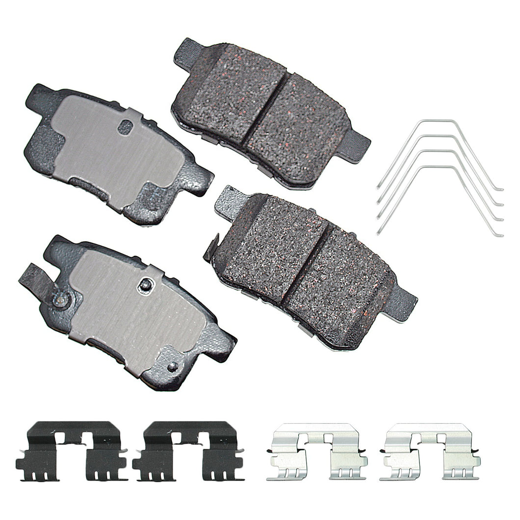 Akebono Brake Pads Acura TSX 09-14 Honda Accord 08-17 ACT1336A