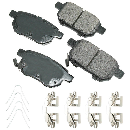 Akebono Brake Pads Rear Pontiac Vibe 09-10 Toyota ACT1354B