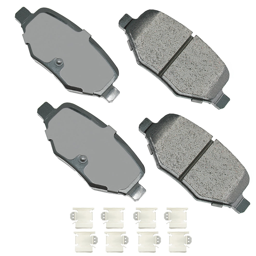 Akebono Brake Pads Rear Ford Explorer 11-19 ACT1377B