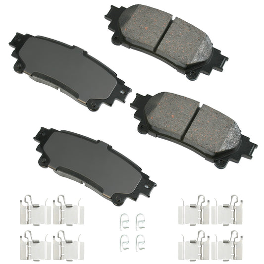Akebono ProACT Ultra-Premium Rear Brake Pads ACT1391A