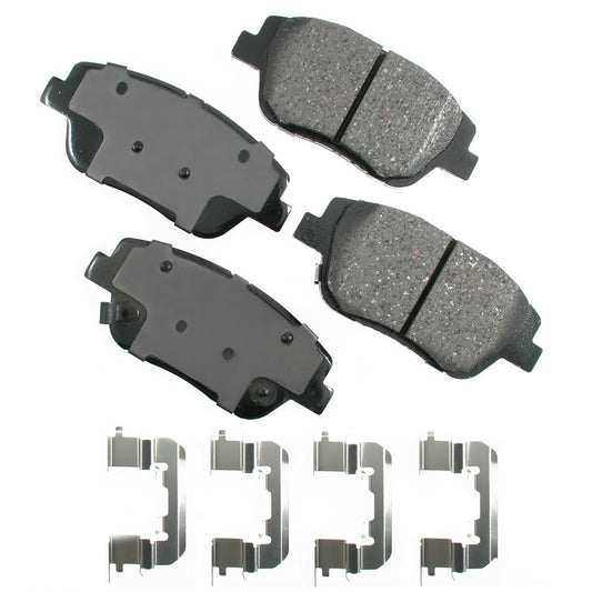 Akebono ProACT Ultra-Premium Front Brake Pads ACT1444