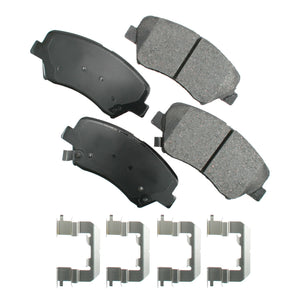 Akebono Brake Pads Front Hyundai Azera 12-16 Santa Fe ACT1543