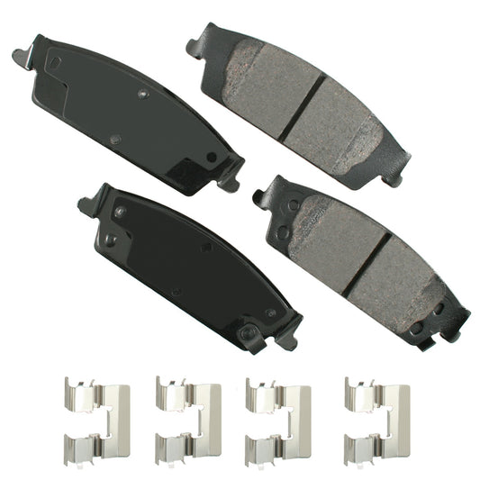 Akebono ProACT Ultra-Premium Rear Brake Pads ACT1707