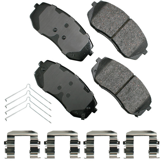 Akebono Brake Pads Hyundai Sonata 15-19 Optima 16-19 ACT1826