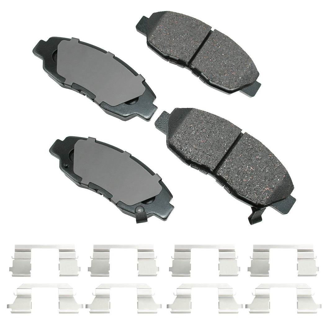 Akebono Brake Pads Front Honda Accord 98-02 Civic 06-11 ACT465D