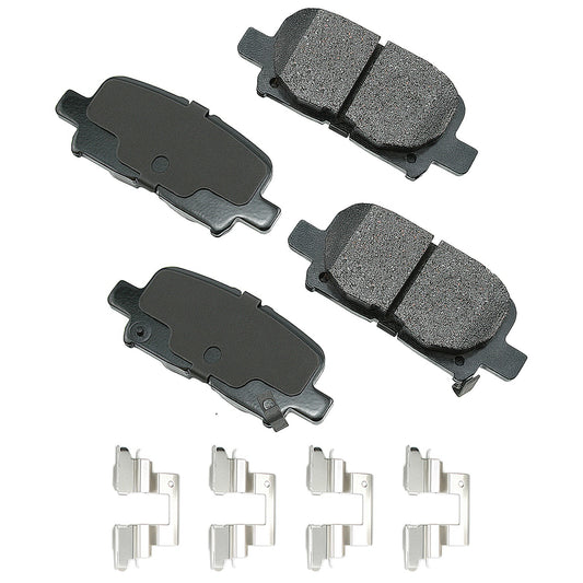 Akebono ProACT Ultra-Premium Rear Brake Pads ACT865A