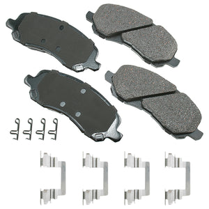 Akebono Brake Pads Front Chrysler 200 11-14 ACT866A