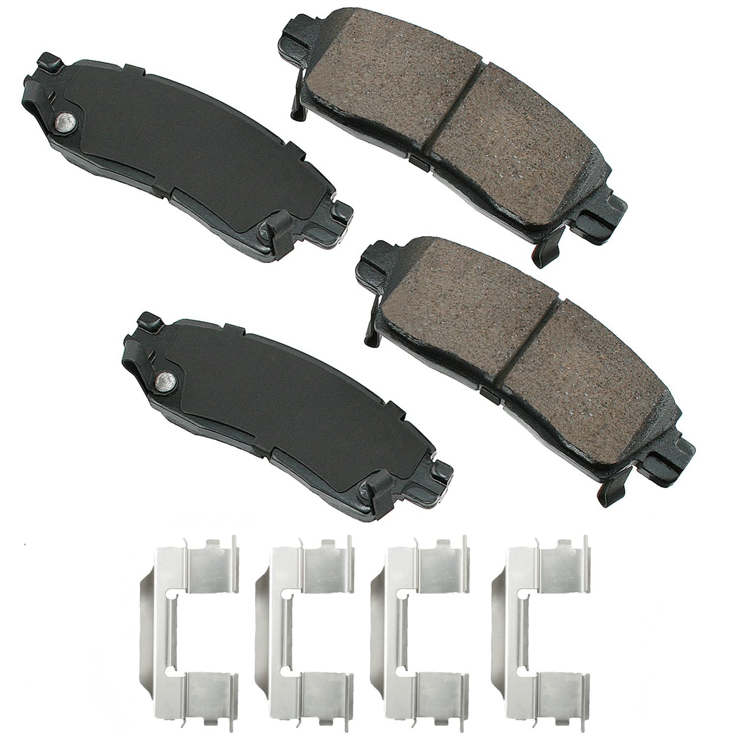 Akebono ProACT Ultra-Premium Rear Brake Pads ACT883