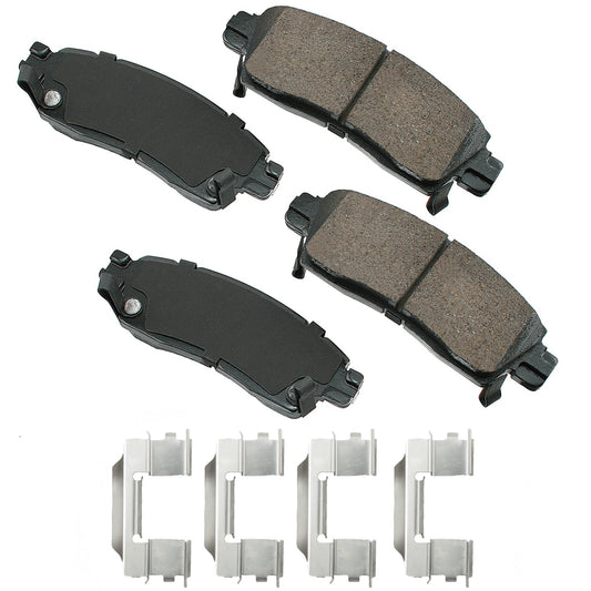 Akebono ProACT Ultra-Premium Rear Brake Pads ACT883