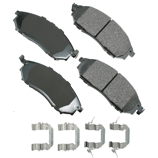 Akebono ProACT Ultra-Premium Front Brake Pads ACT888A