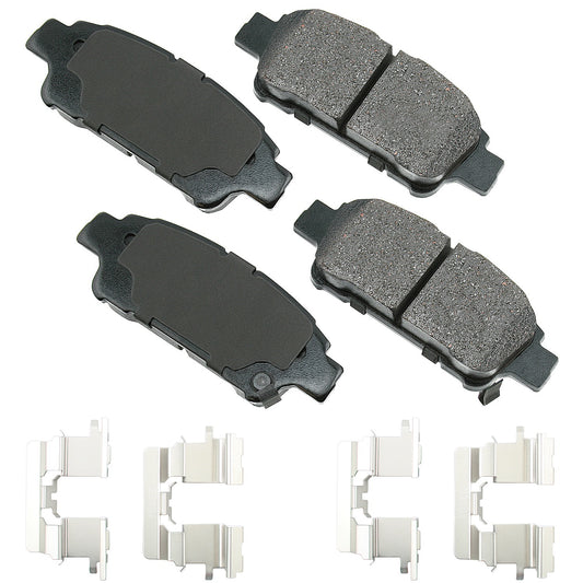 Akebono ProACT Ultra-Premium Rear Brake Pads ACT995A