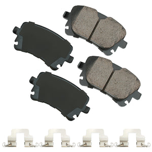 Akebono Euro Ultra-Premium Rear Brake Pads EUR1018A