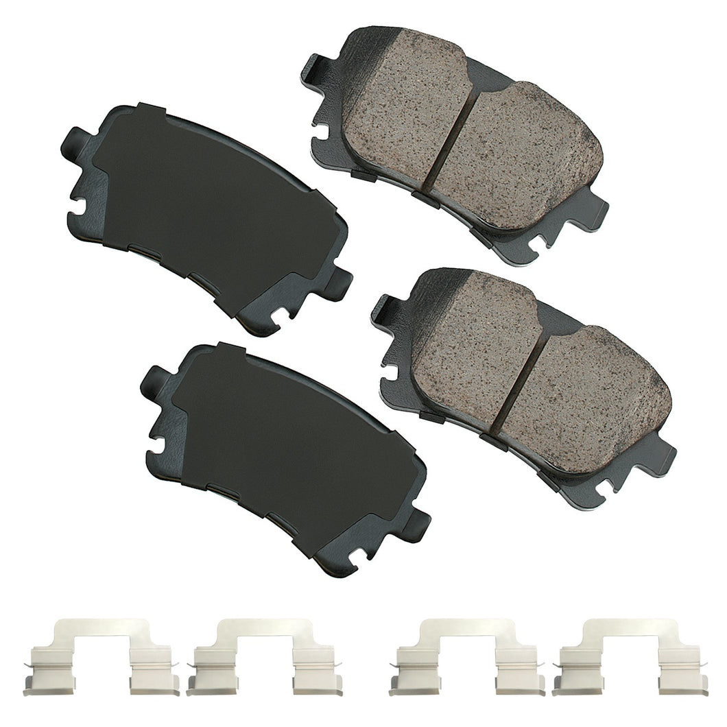 Akebono Brake Pads Audi A6 11-06 A6 Quattro 11-05  A8 EUR1018B