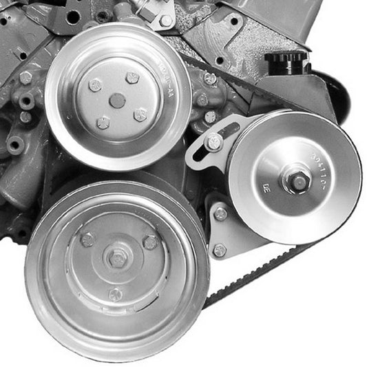 Alan Grove Components SBC LWP Power Steering Bracket for Canister Pump