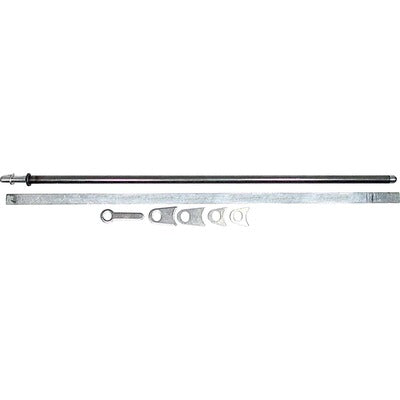 Allstar Window Net Installation Kit - Spring-Loaded Round Bar