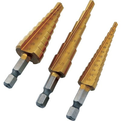 Allstar Step Drill Set 3 pc