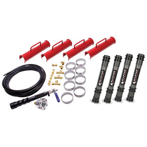 Allstar Air Jacks Complete Kit 15.25in w/ Dirt Foot