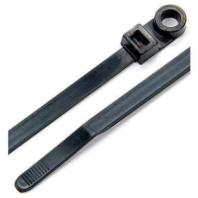 Allstar Wire Ties 8.00 w/ Mounting Hole 25pk