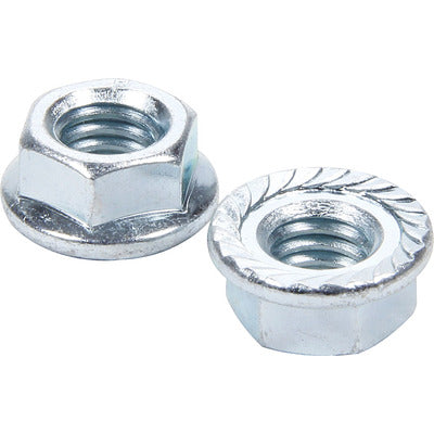 Allstar Serrated Flange Nuts 3/8-16 10pk