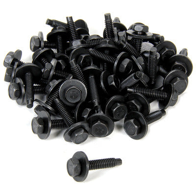 Allstar Body Bolt 1-1/8in 50pk Black