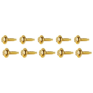 Allstar Body Bolt 1-1/8in 10pk Gold