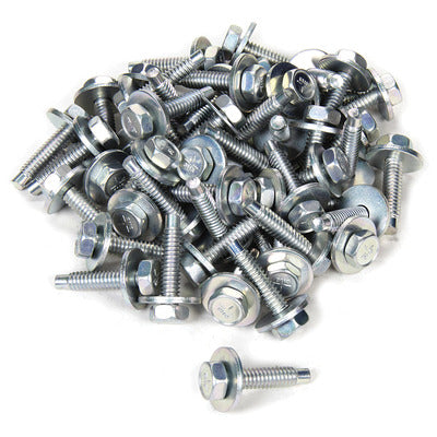 Allstar Body Bolt 1-1/8in 50pk Silver