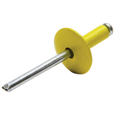 Allstar Large Head Rivet Yellow 250pk