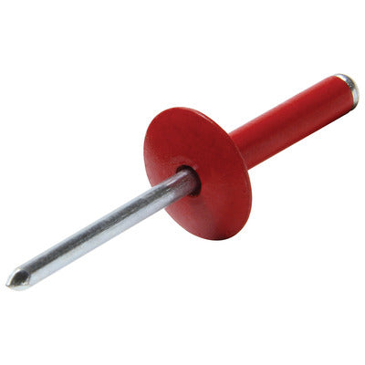 Allstar Large Head Rivet Red 250pk