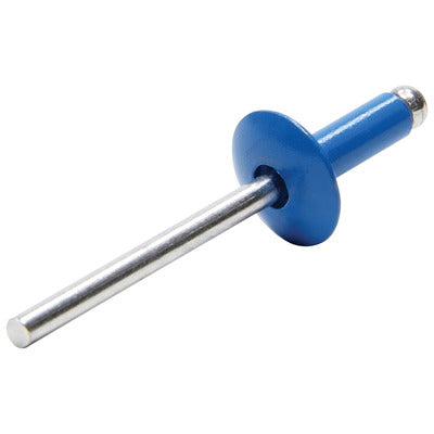 Allstar Large Head Rivet Blue Alum 250pk