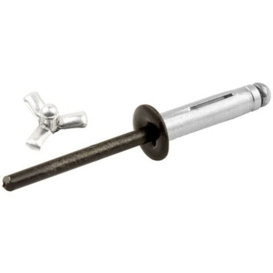 Allstar Small Head Rivet 250pk Black Flange Type