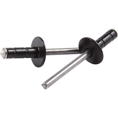 Allstar Medium Head Rivet Black 250pk Multi Grip