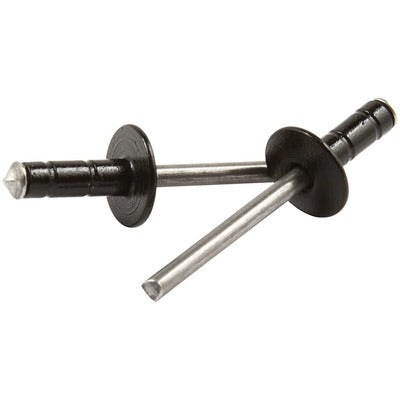 Allstar Medium Head Rivet Black 250pk Multi Grip