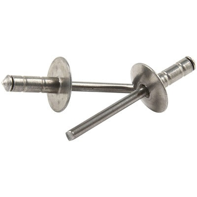 Allstar Large Head Rivet Silver 250pk Multi Grip