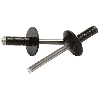 Allstar Large Head Rivet Black 250pk Multi Grip