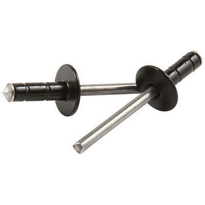 Allstar Large Head Rivet Black 250pk Multi Grip