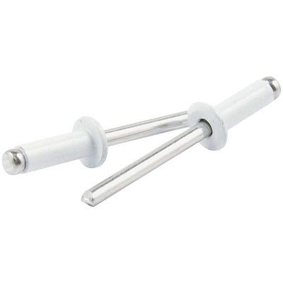 Allstar Small Head Rivet White Alum 250pk