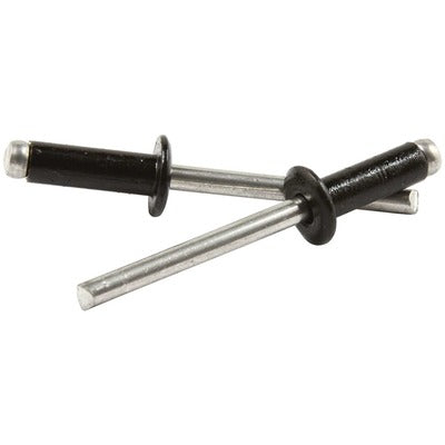 Allstar Small Head Rivet Black Alum 250pk