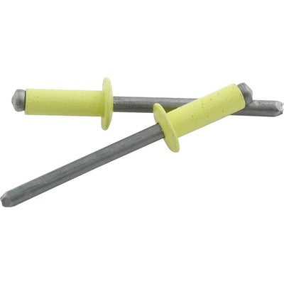 Allstar Small Head Rivet Yellow 250pk